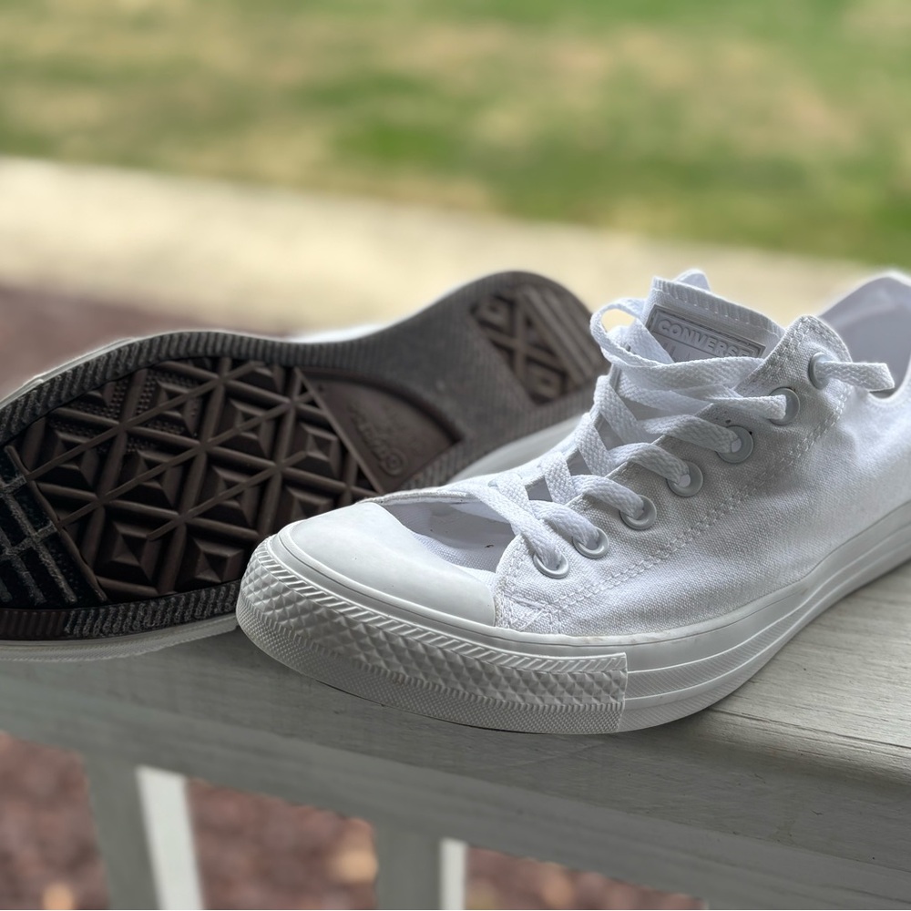 Converse Chuck Taylor All Star Low-Top Sneaker - White Monochrome